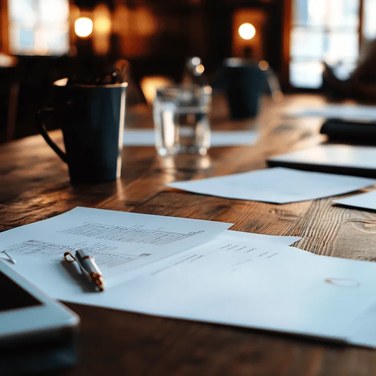 Guida alle azioni della riunione con esempio